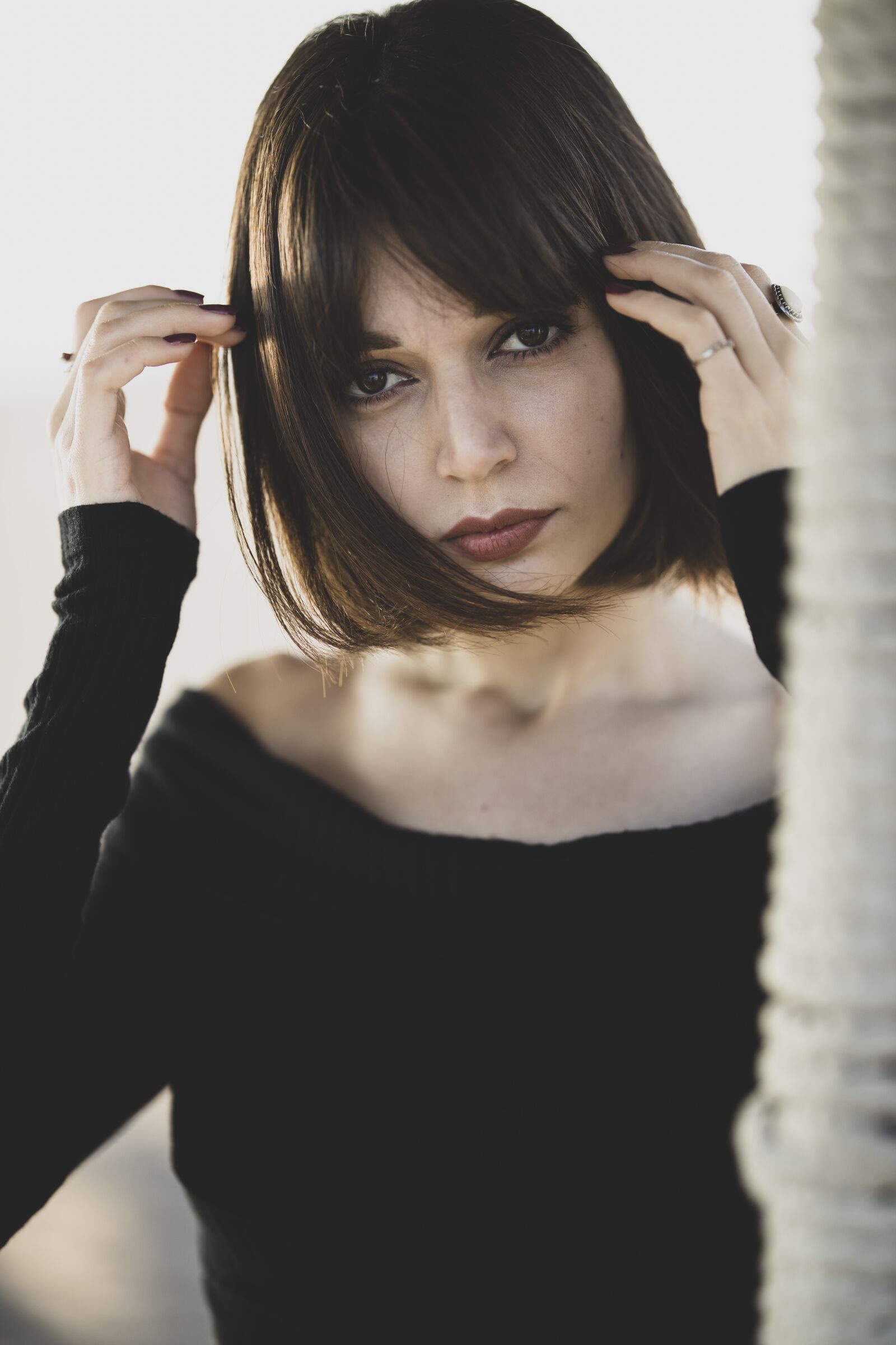 Canon RF 85mm F1.2L USM sample photo. Model, woman, pose photography