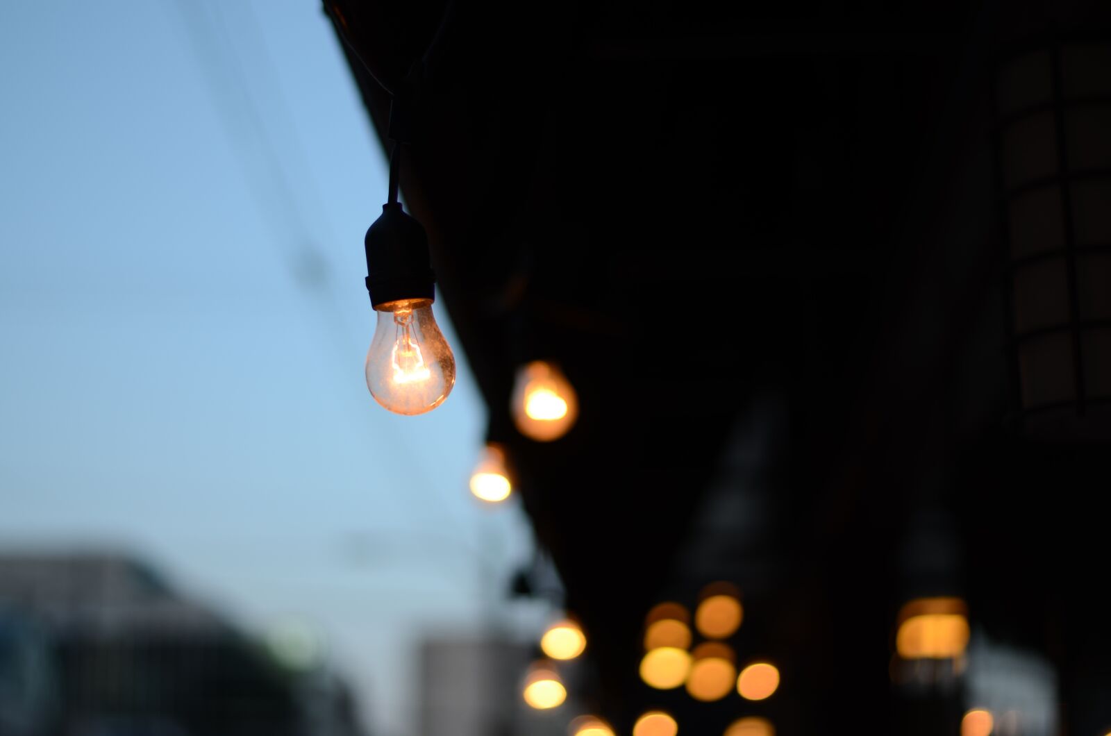Nikon D7000 sample photo. Lights, evening, dusk photography