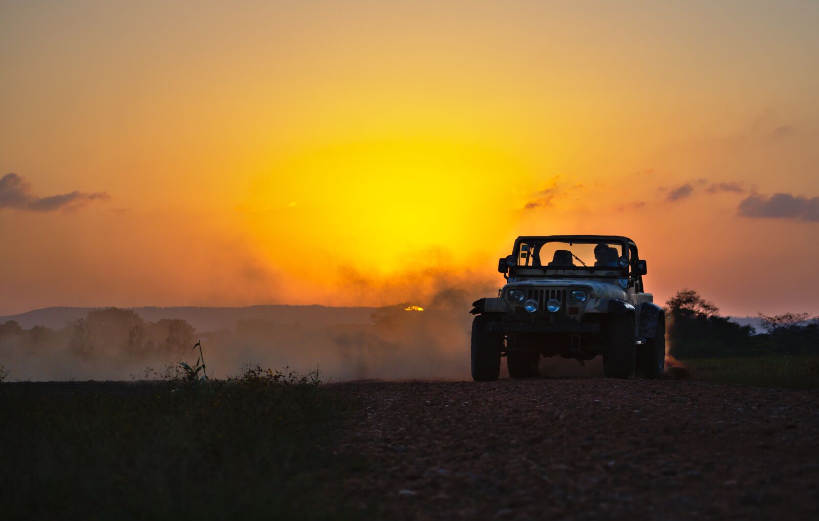 Nikon D7200 sample photo. Jeep, drifting, dust photography