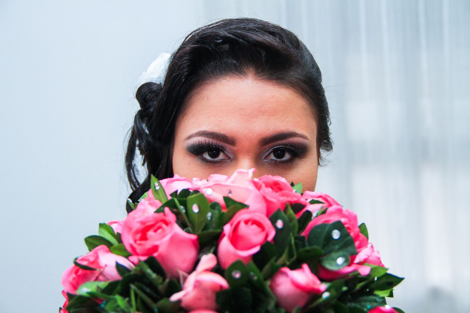 Canon EOS 7D sample photo. Bride, bouquet, flower photography