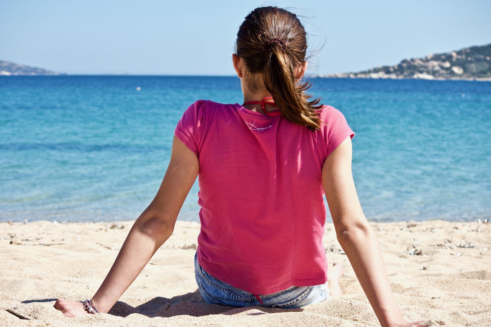 Canon EOS M sample photo. Girl, beach, sea photography