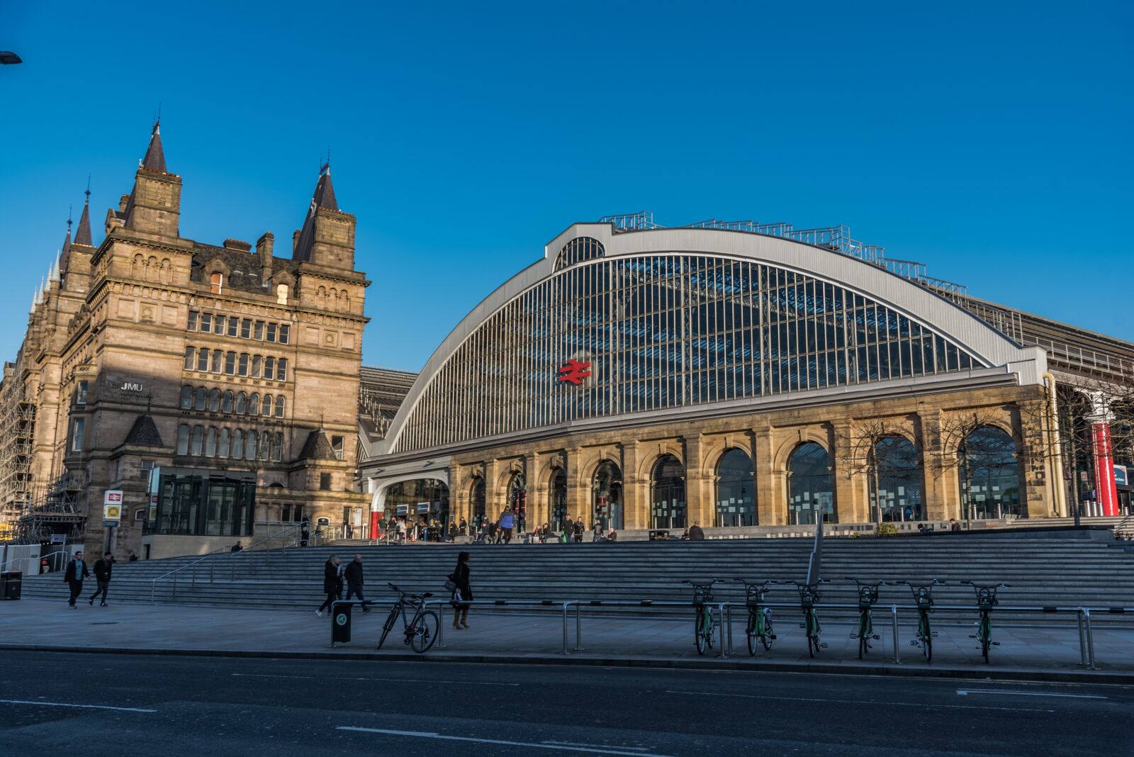 Nikon D750 sample photo. Liverpool, lime street, railway photography