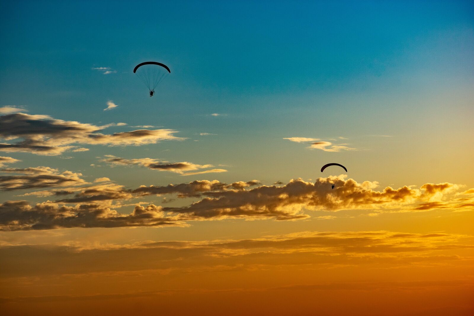Nikon D3400 sample photo. Paramotor, flight, paragliding photography