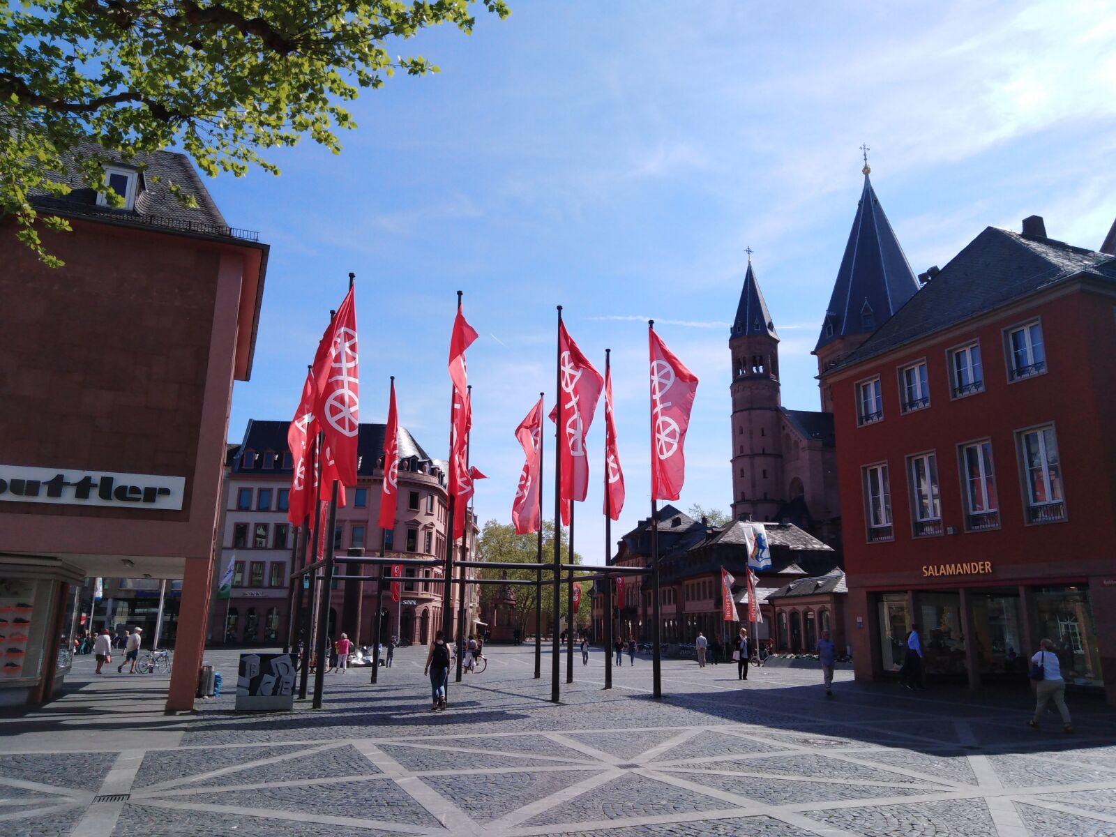 HUAWEI Y6 2018 sample photo. Mainz, vacations, city photography