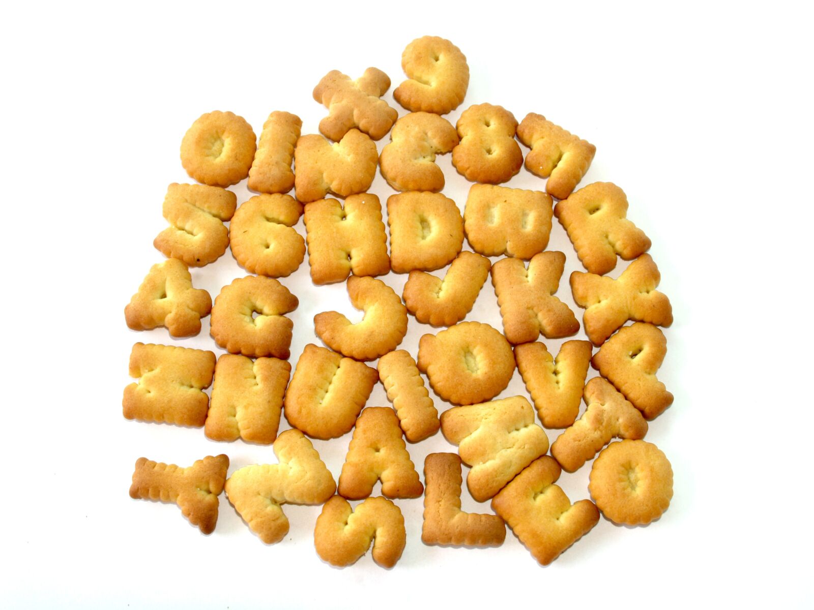 Olympus E-300 (EVOLT E-300) sample photo. Food, alphabet, biscuit photography