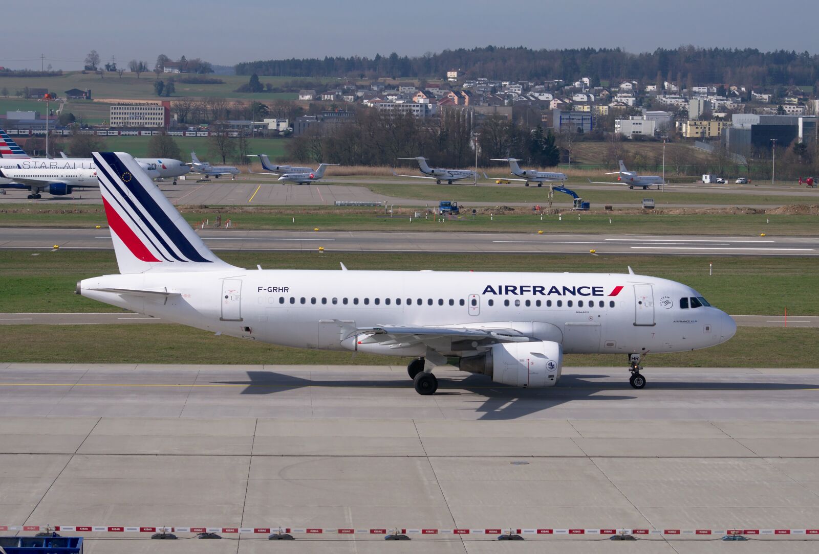 Nikon D300S sample photo. Aircraft, air france, airbus photography