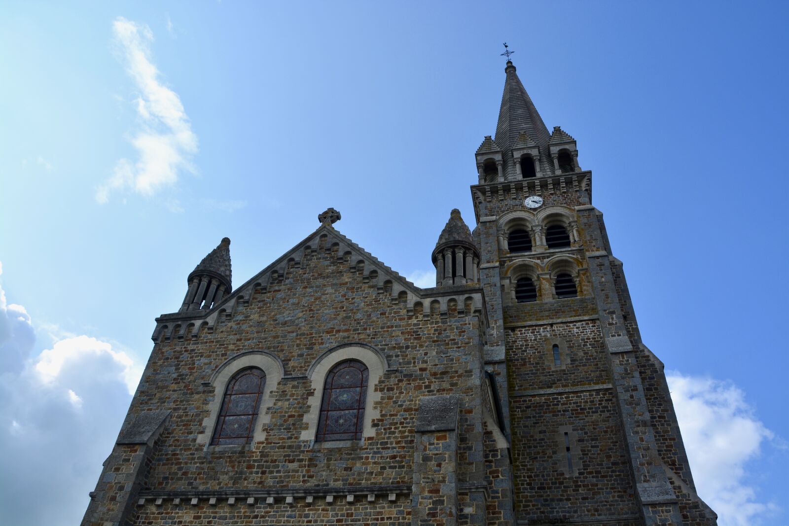 Nikon D5200 sample photo. Church tinteniac, bell tower photography