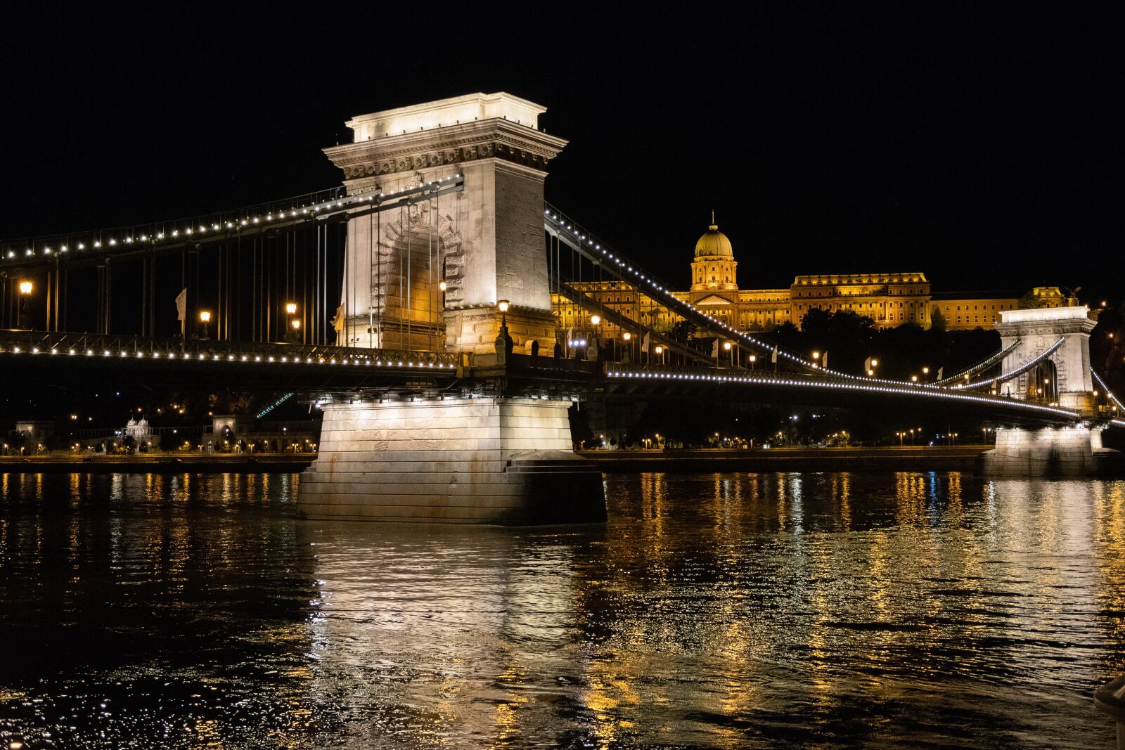 Nikon D7500 sample photo. Chain bridge, budapest, danube photography