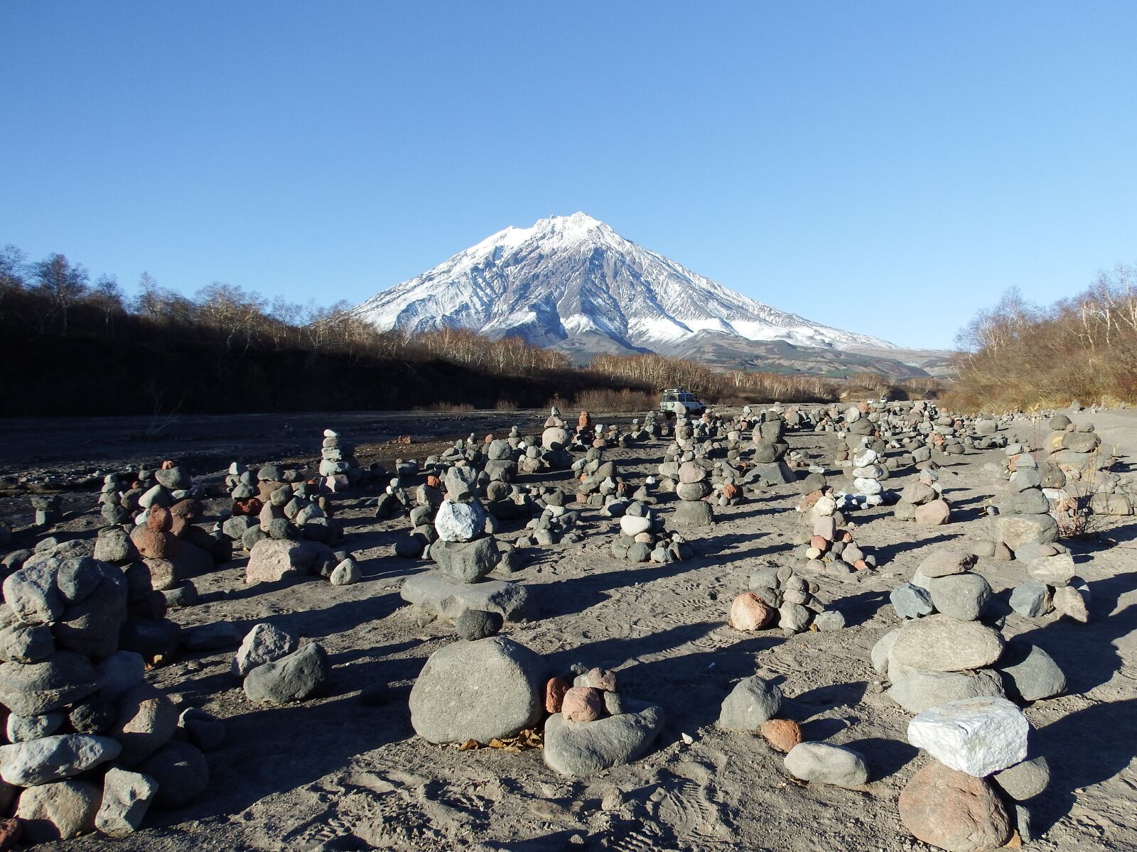 Fujifilm FinePix S1 sample photo. Volcano, kamchatka, peninsula photography