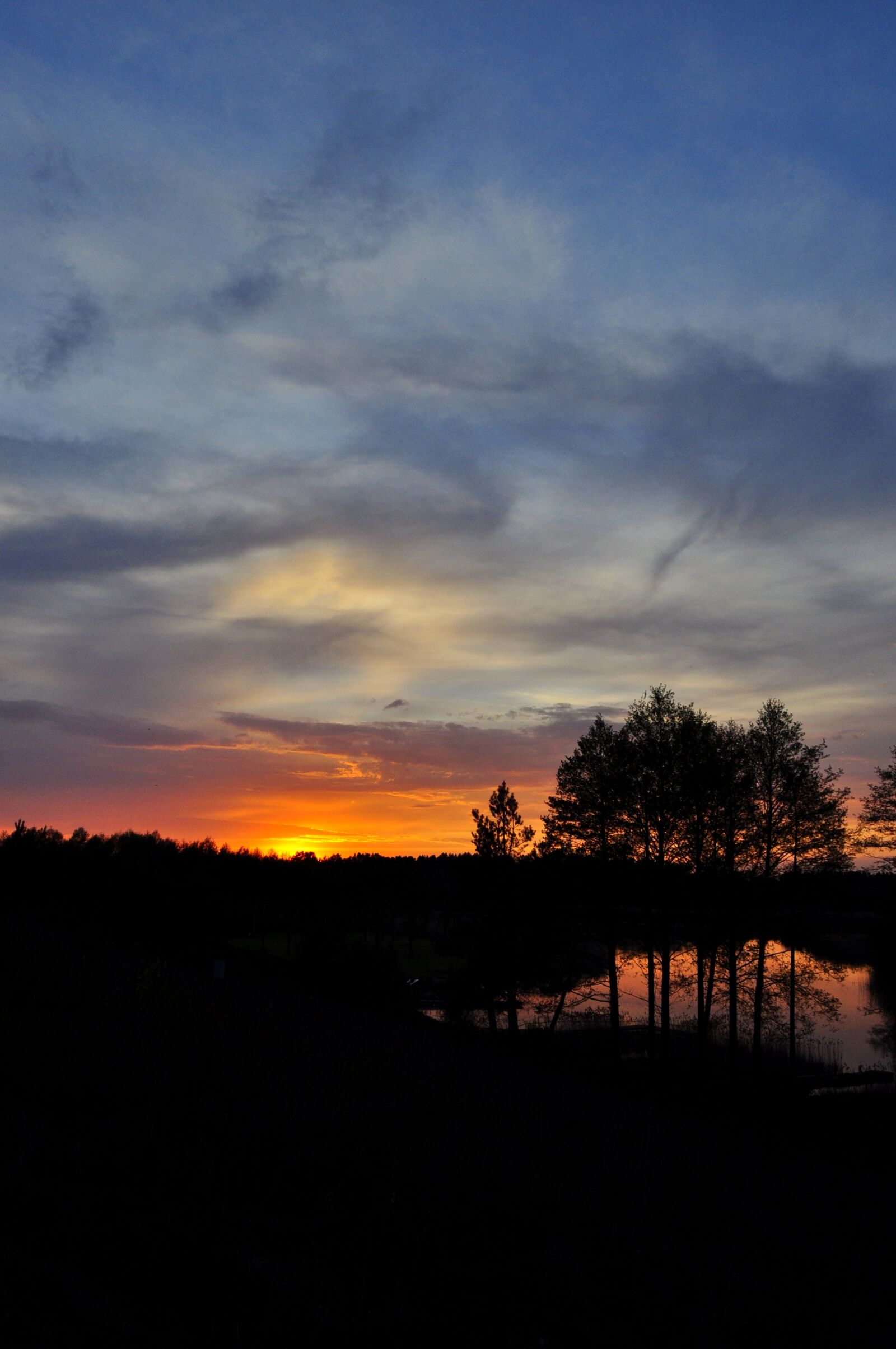 Nikon D5000 sample photo. Sunset, nature, sky photography