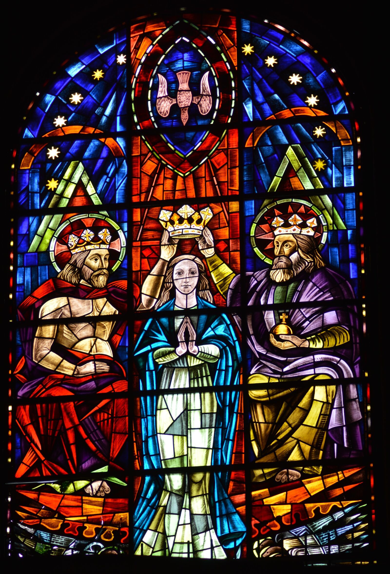 Nikon D3200 sample photo. Stained glass, window, church photography