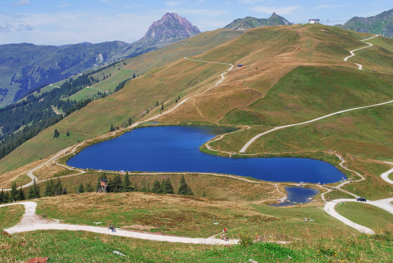 Nikon D60 sample photo. Reservoir, thurn paß, pinzgau photography
