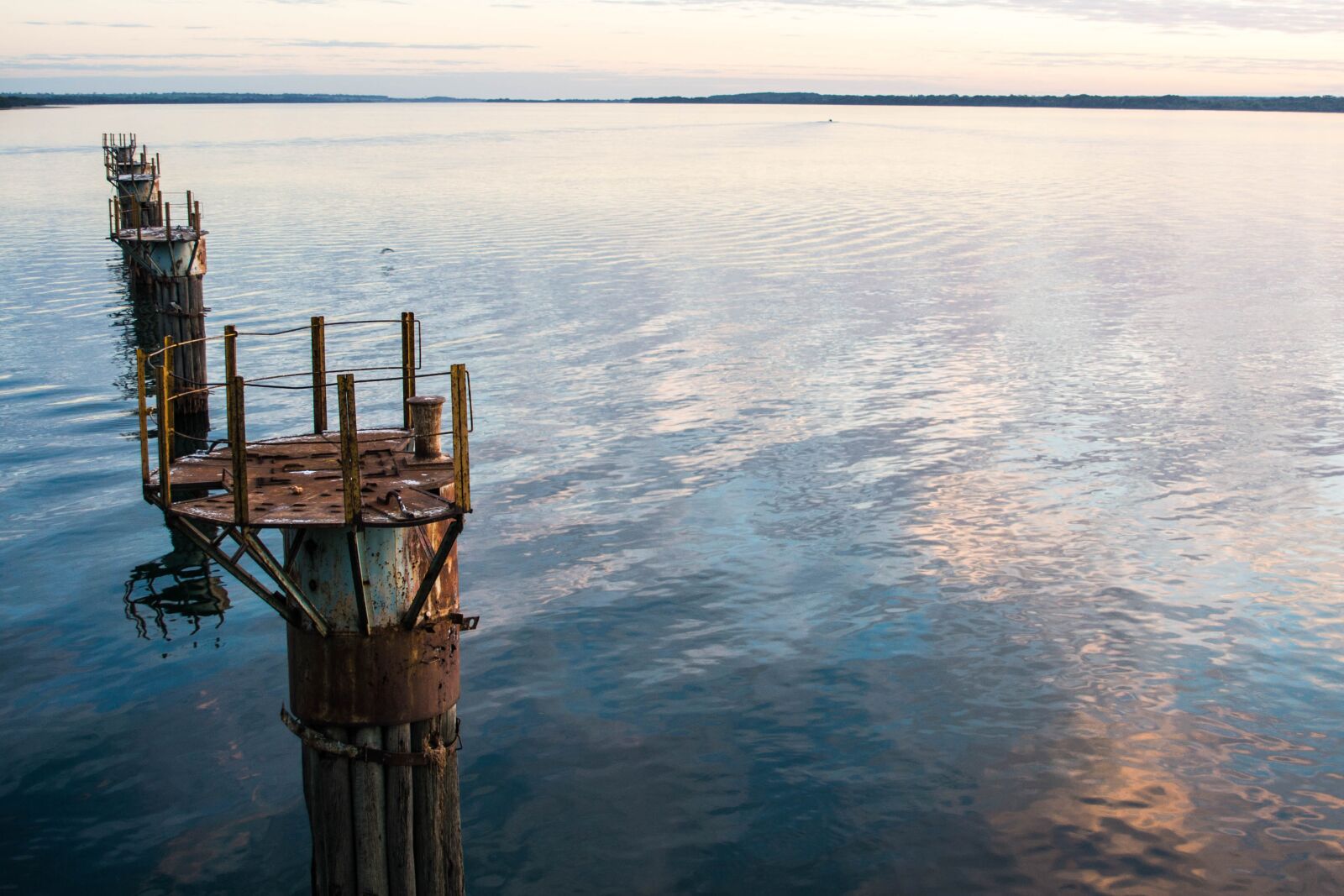 Nikon D3100 sample photo. Rio, rust, water photography