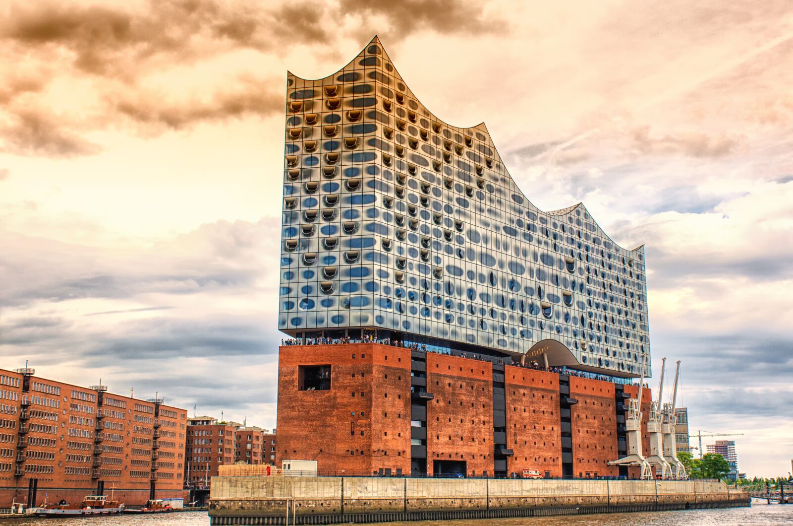 Nikon D5100 sample photo. Architecture, elbe philharmonic hall photography