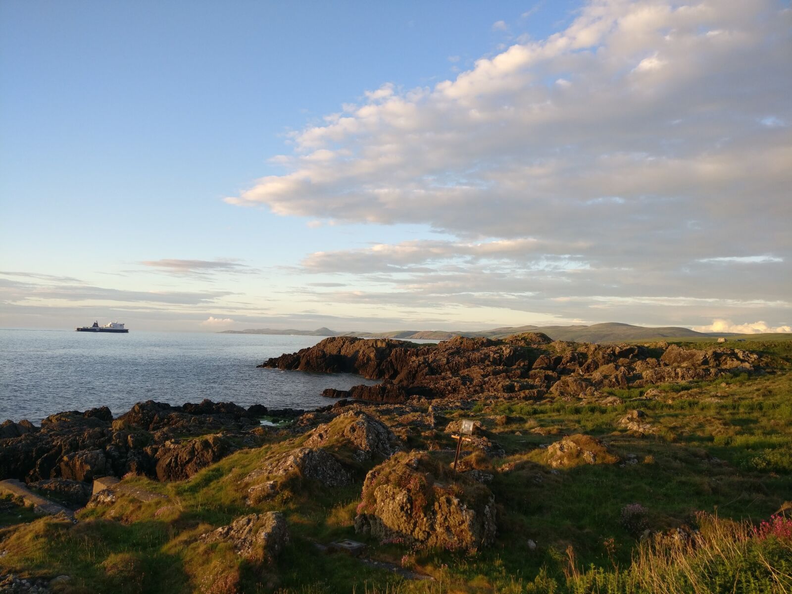 OnePlus A3003 sample photo. Scotland, corsewall lighthouse, stranraer photography