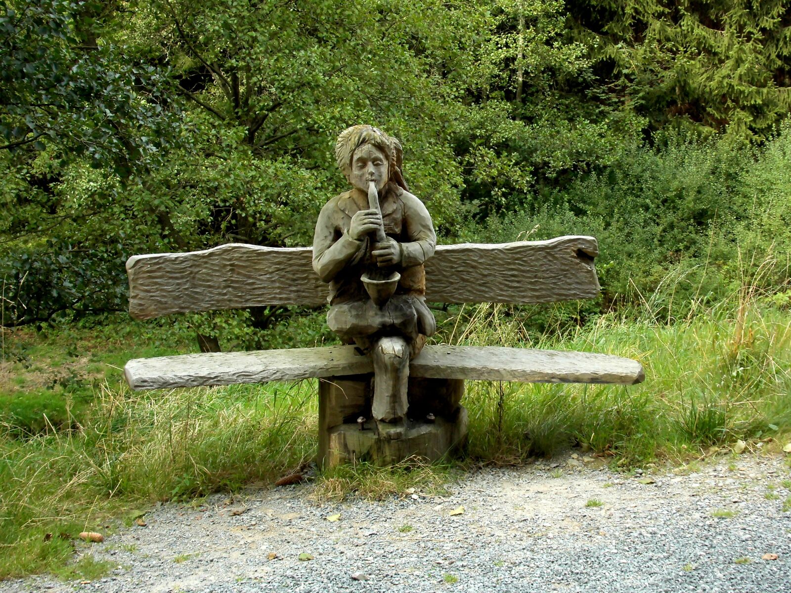 MEDION MD86824 sample photo. Bank, wood, bench photography
