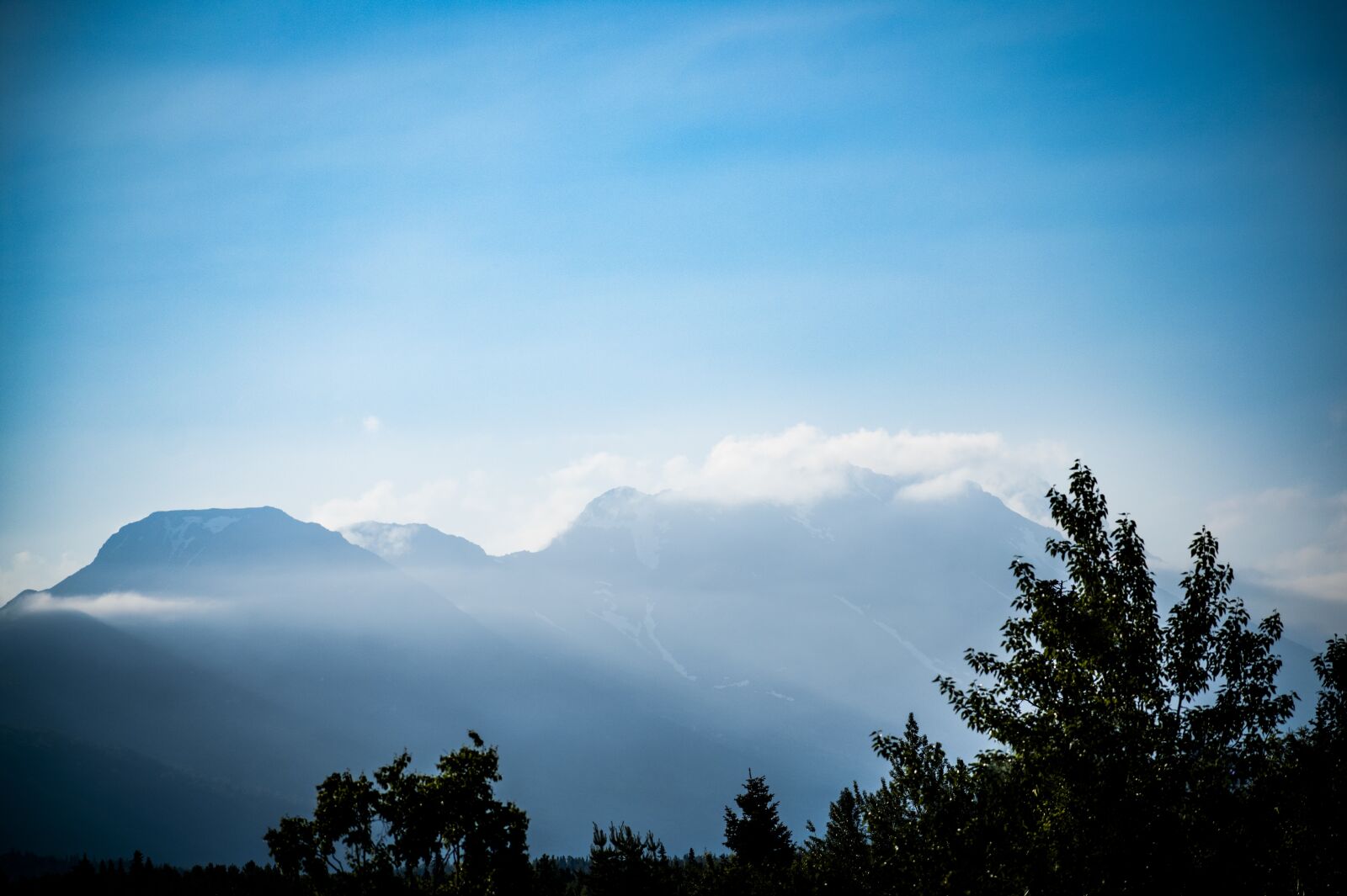 Nikon D5600 sample photo. Chugach mountains, flattop mountain photography