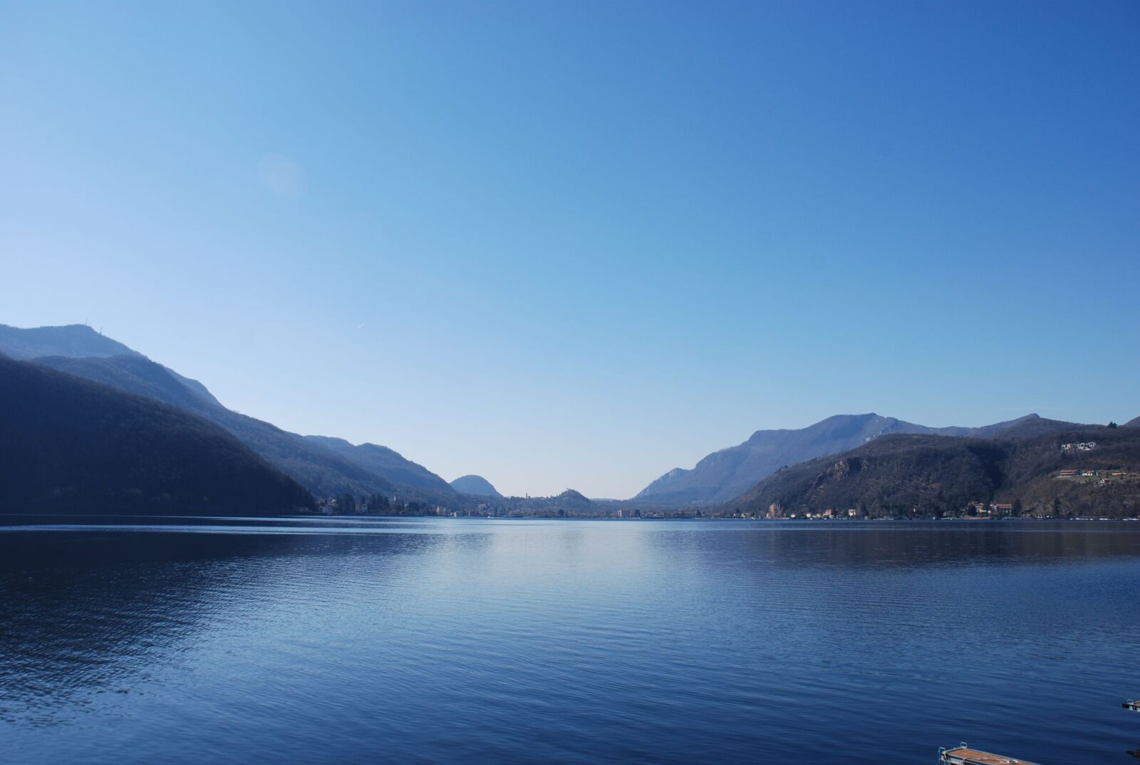 Nikon D80 sample photo. Morcote, lake, tourism photography