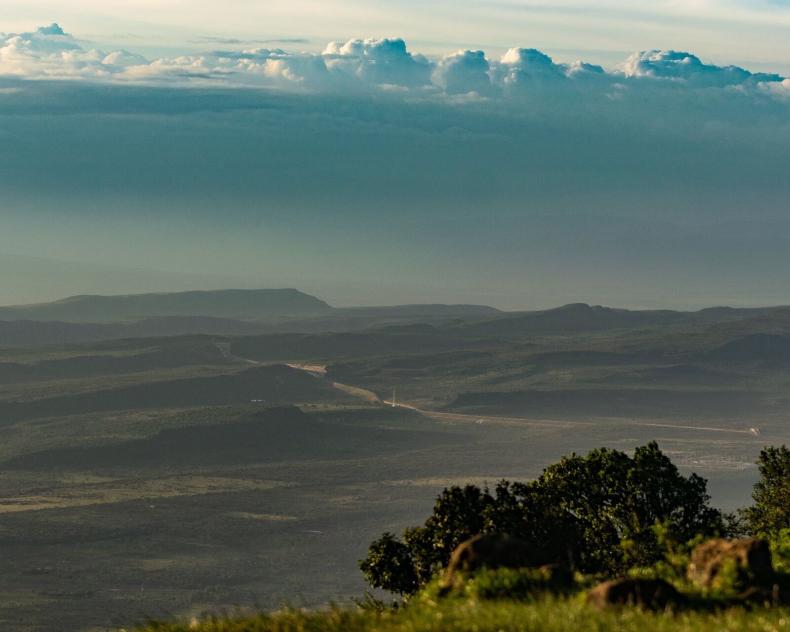 Nikon D5300 sample photo. Clouds, landscape, trees photography