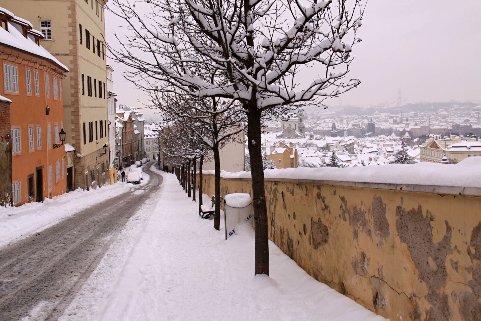 Canon EOS 50D sample photo. Winter, prague, prague in photography