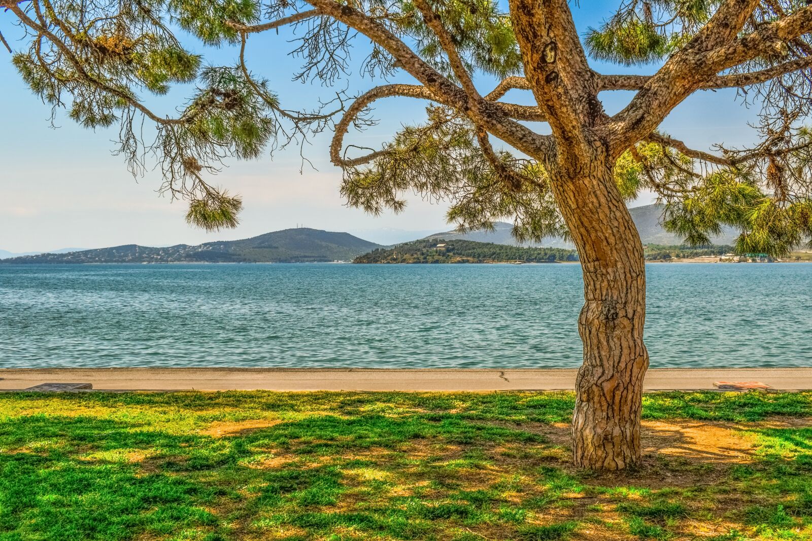 Nikon D3300 sample photo. Park, promenade, sea photography