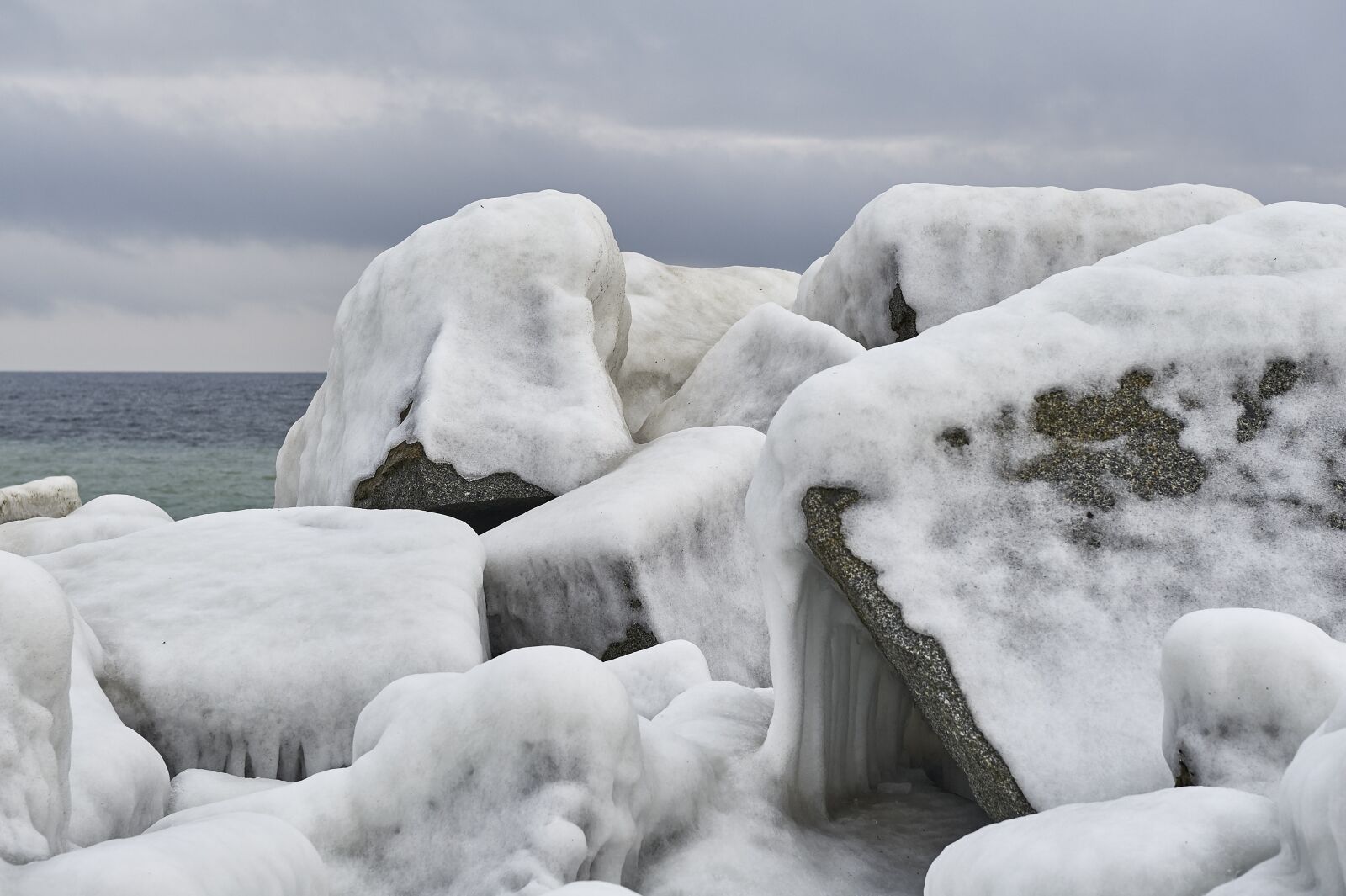 Nikon D700 sample photo. Snow, winter, waters photography