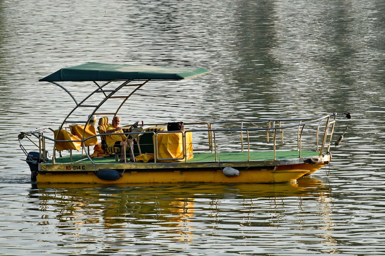 Nikon D5500 sample photo. Fisherman, boat, water, watercraft photography
