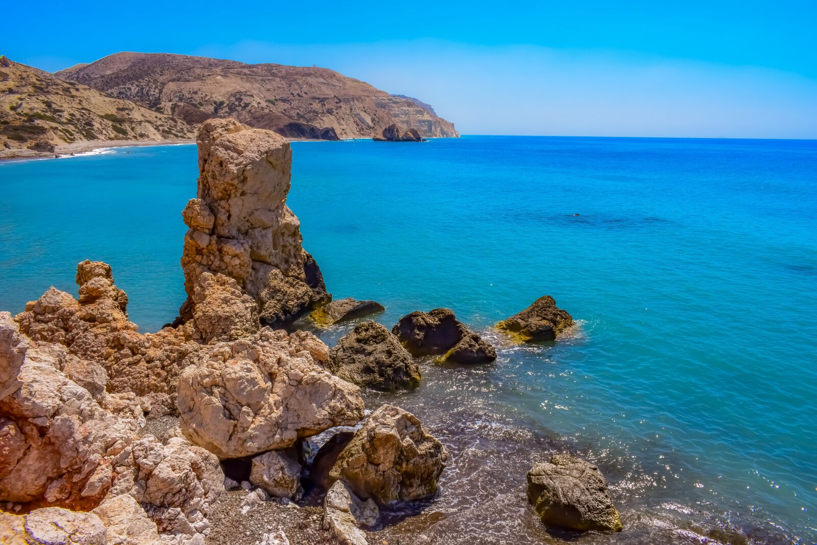 Nikon D3300 sample photo. Cyprus, petra tou romiou photography