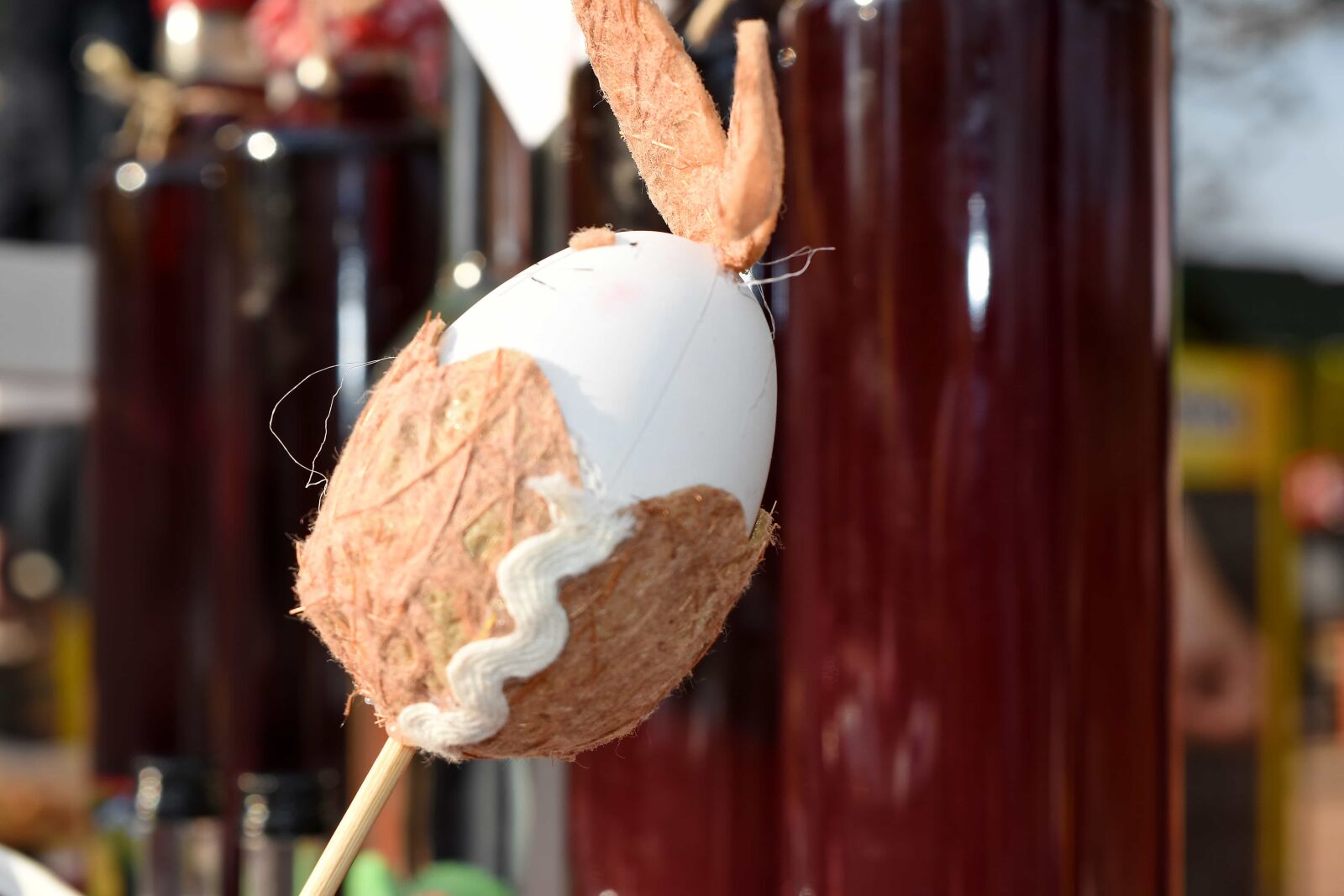 Nikon D5500 sample photo. Decoration, easter, egg, toy photography