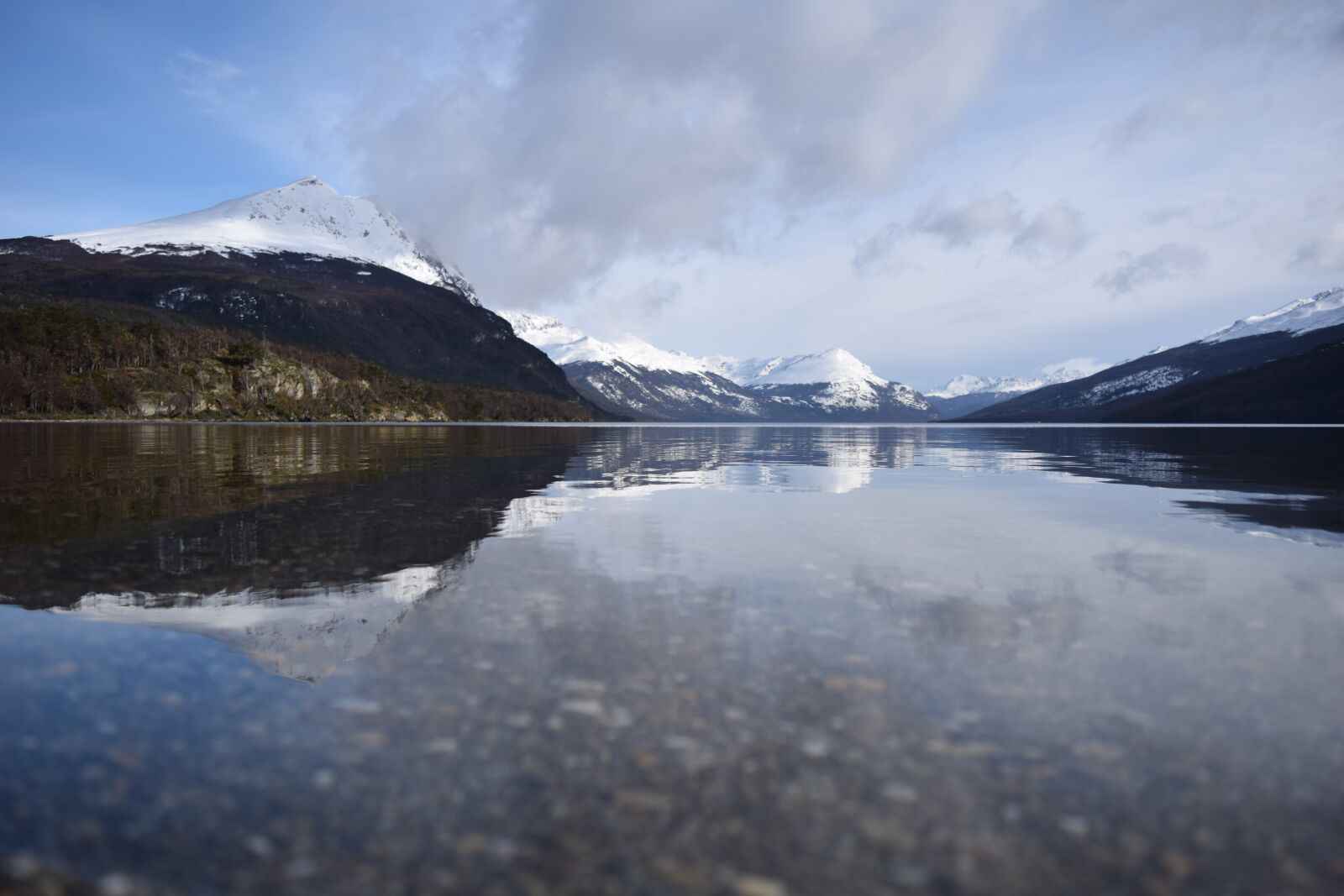 Nikon D5300 sample photo. Lake, mountains, glacier photography