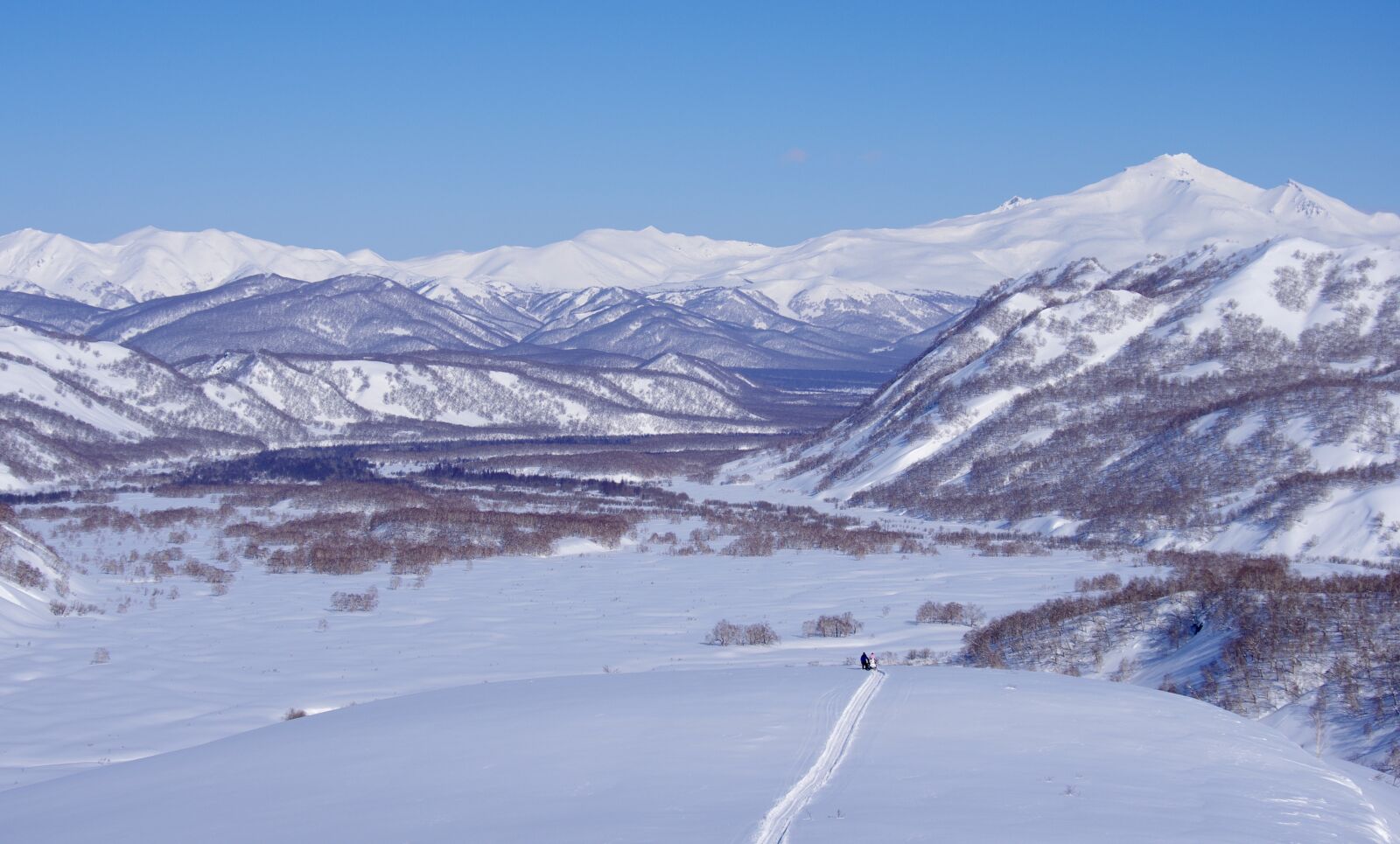 Pentax K-5 sample photo. Winter, mountains, volcano photography