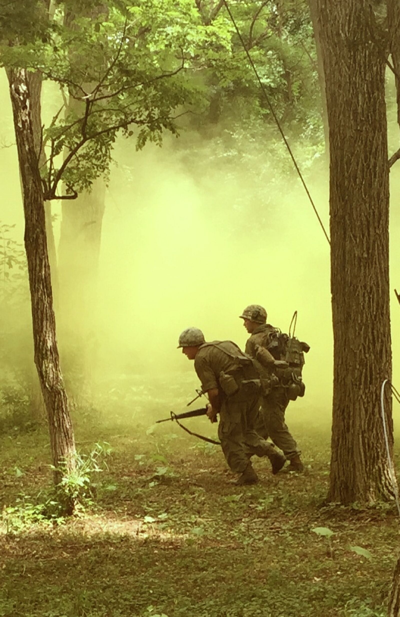 iPhone 6 Plus back camera 4.15mm f/2.2 sample photo. Soldier, war, combat photography