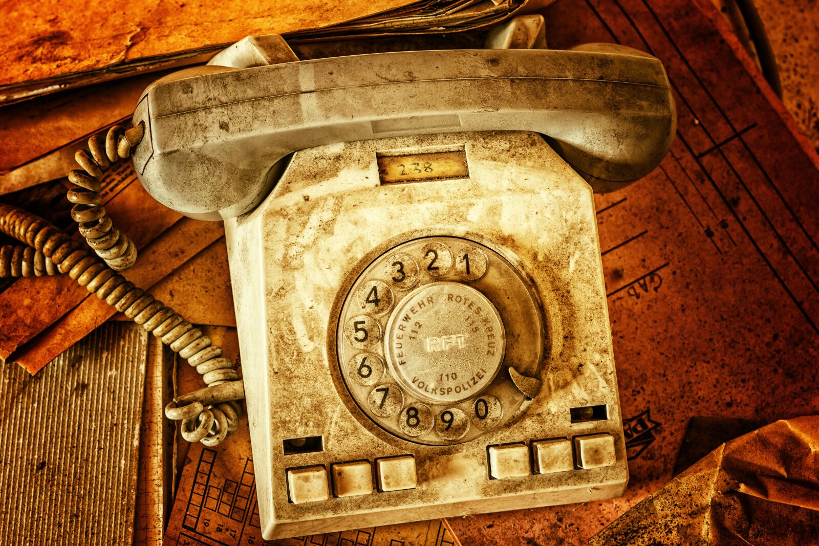 Nikon D3300 sample photo. Phone, dial, old photography