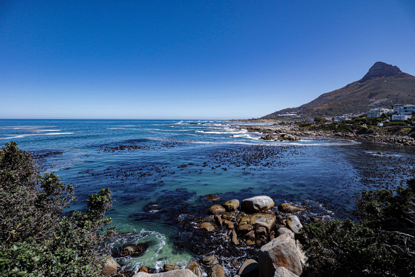 Canon EF-M 11-22mm F4-5.6 IS STM sample photo. Cape town, ocean, mountain photography