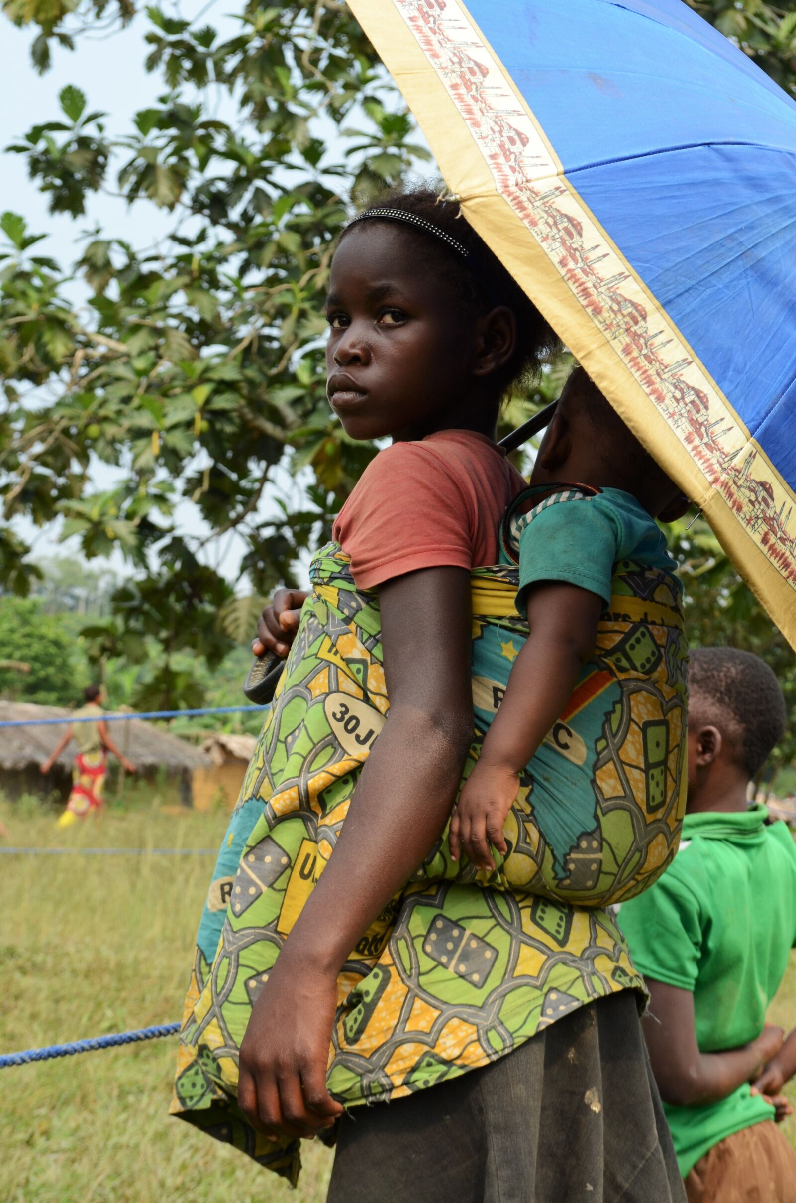 Nikon D5100 sample photo. Africa, little girl, big photography