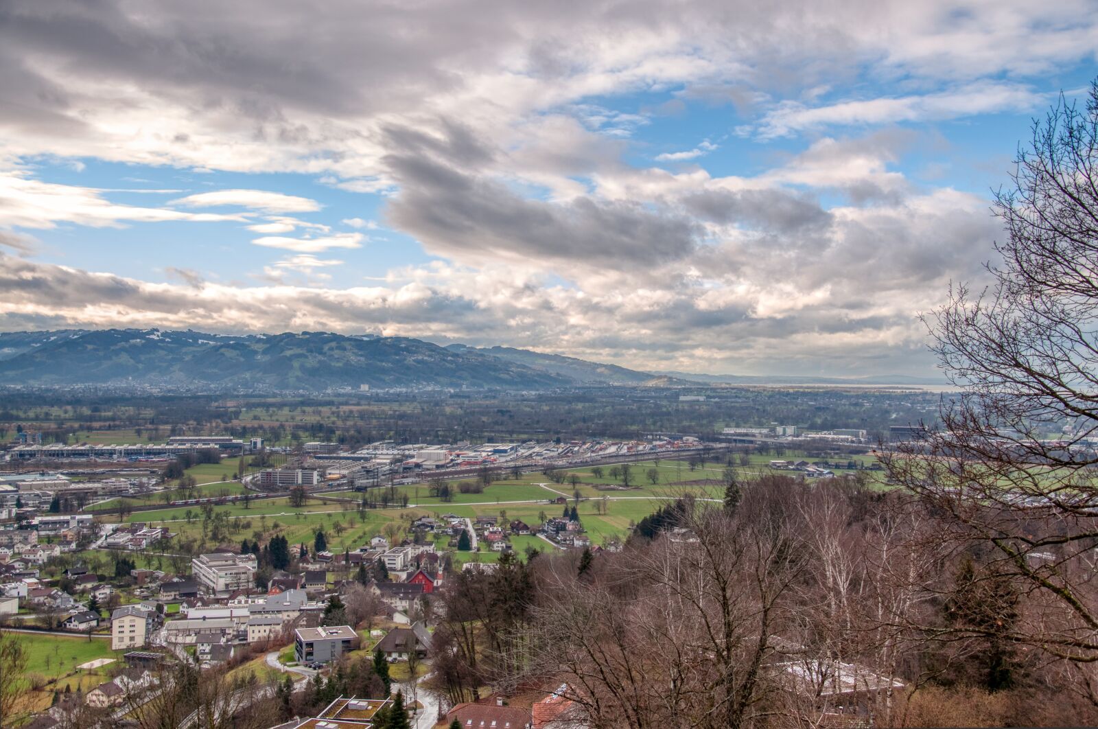 Nikon D5000 sample photo. Landscape, mood, rhine valley photography
