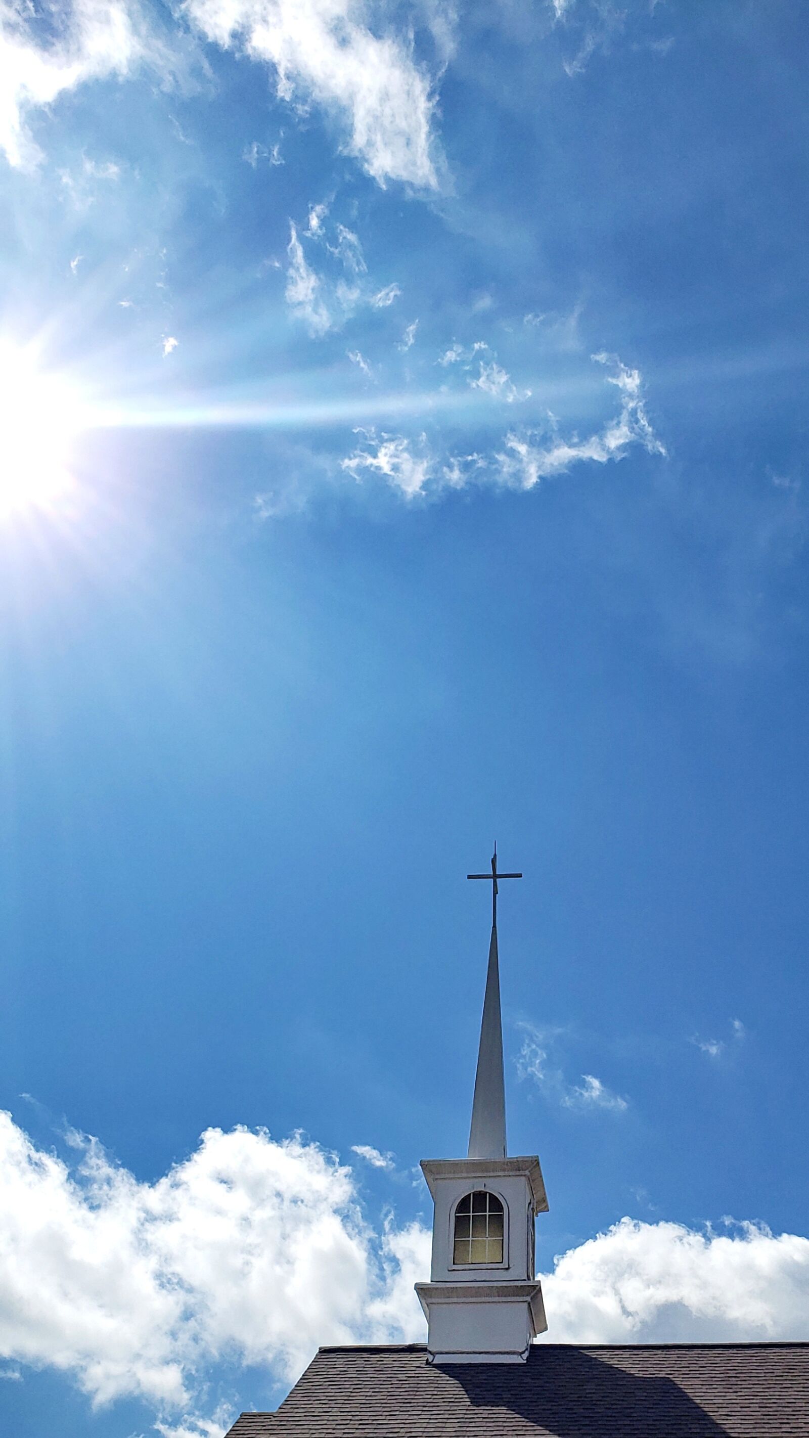 Samsung Galaxy S9 sample photo. Steeple, church, religion photography