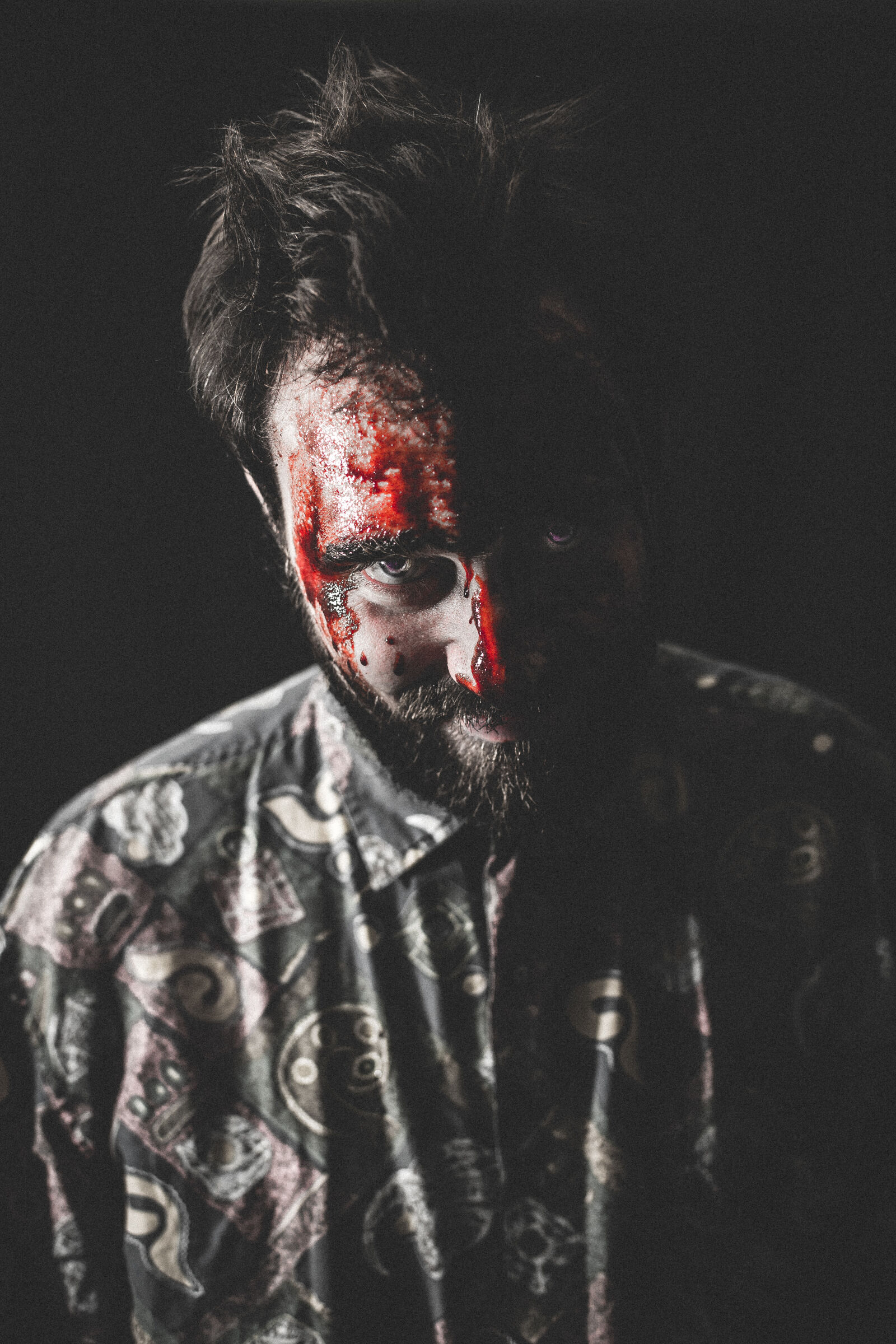 Canon EOS 6D + Canon EF 50mm F1.4 USM sample photo. Man, horror, male, creepy photography