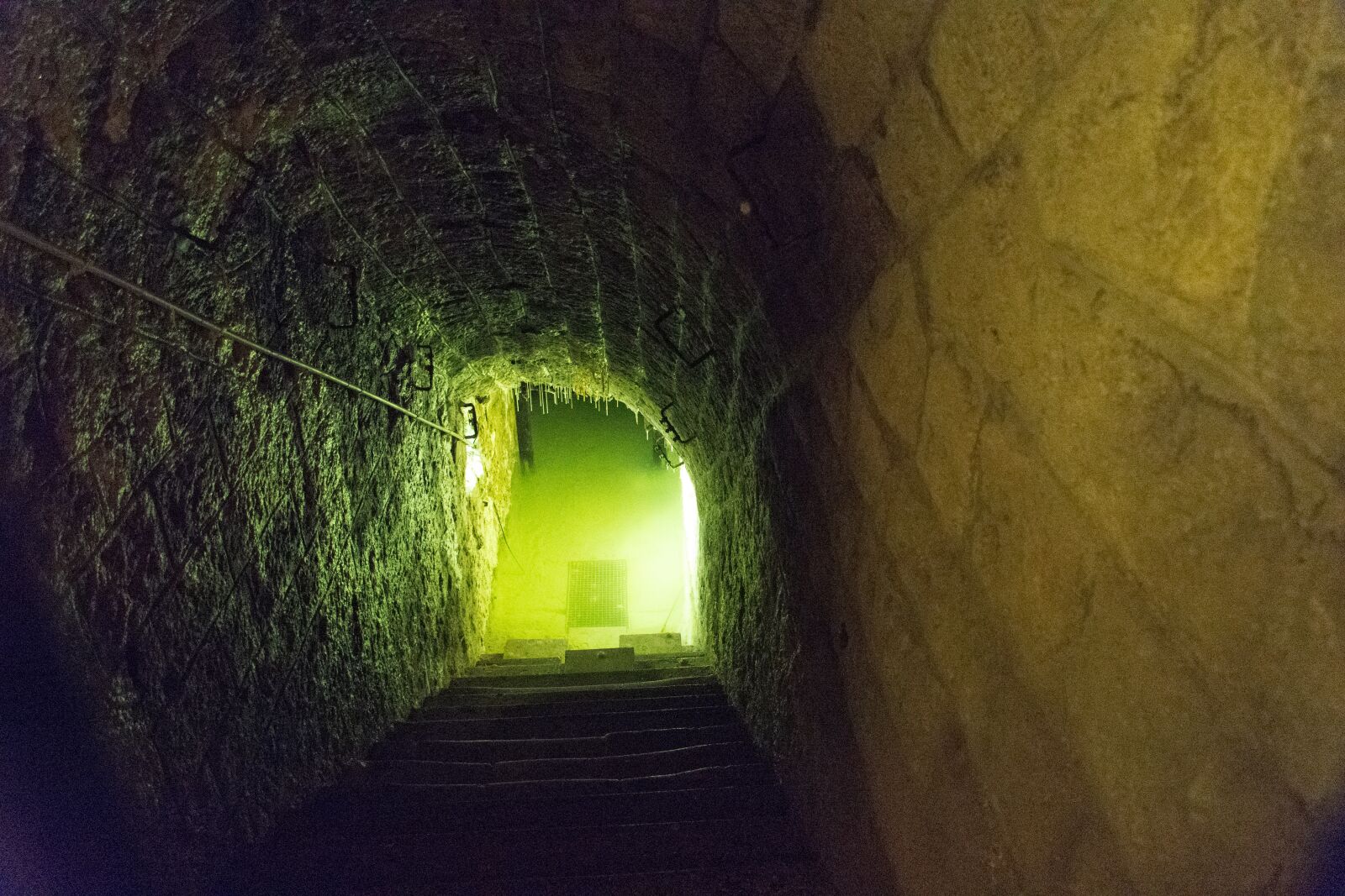 Nikon D7200 sample photo. Stairs, bunker, fort photography