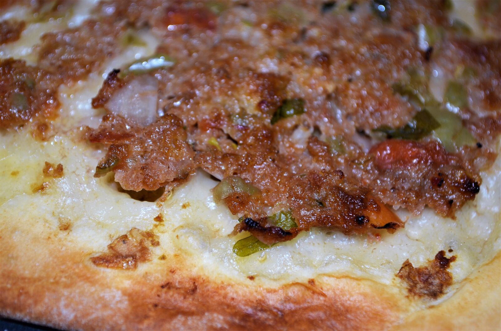 Nikon D5100 sample photo. Ground beef, onion, pepper photography