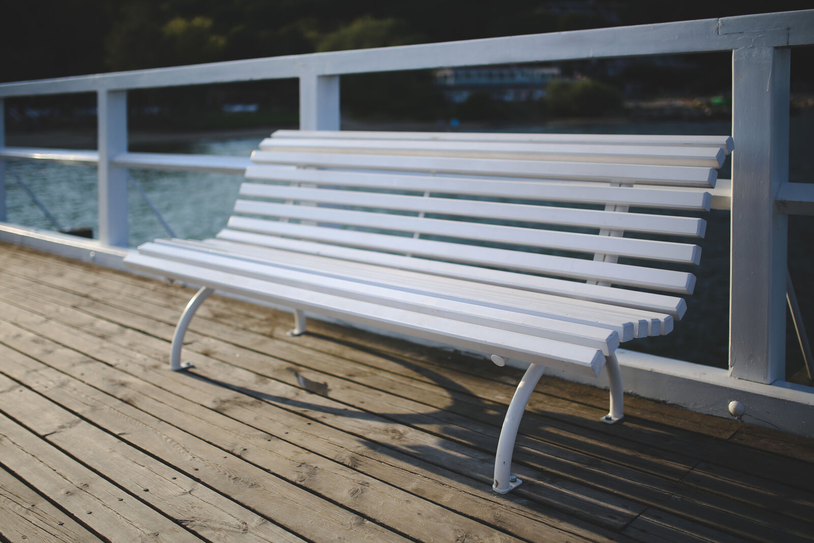 Canon EOS 6D + Sigma 35mm F1.4 DG HSM Art sample photo. White, bench photography