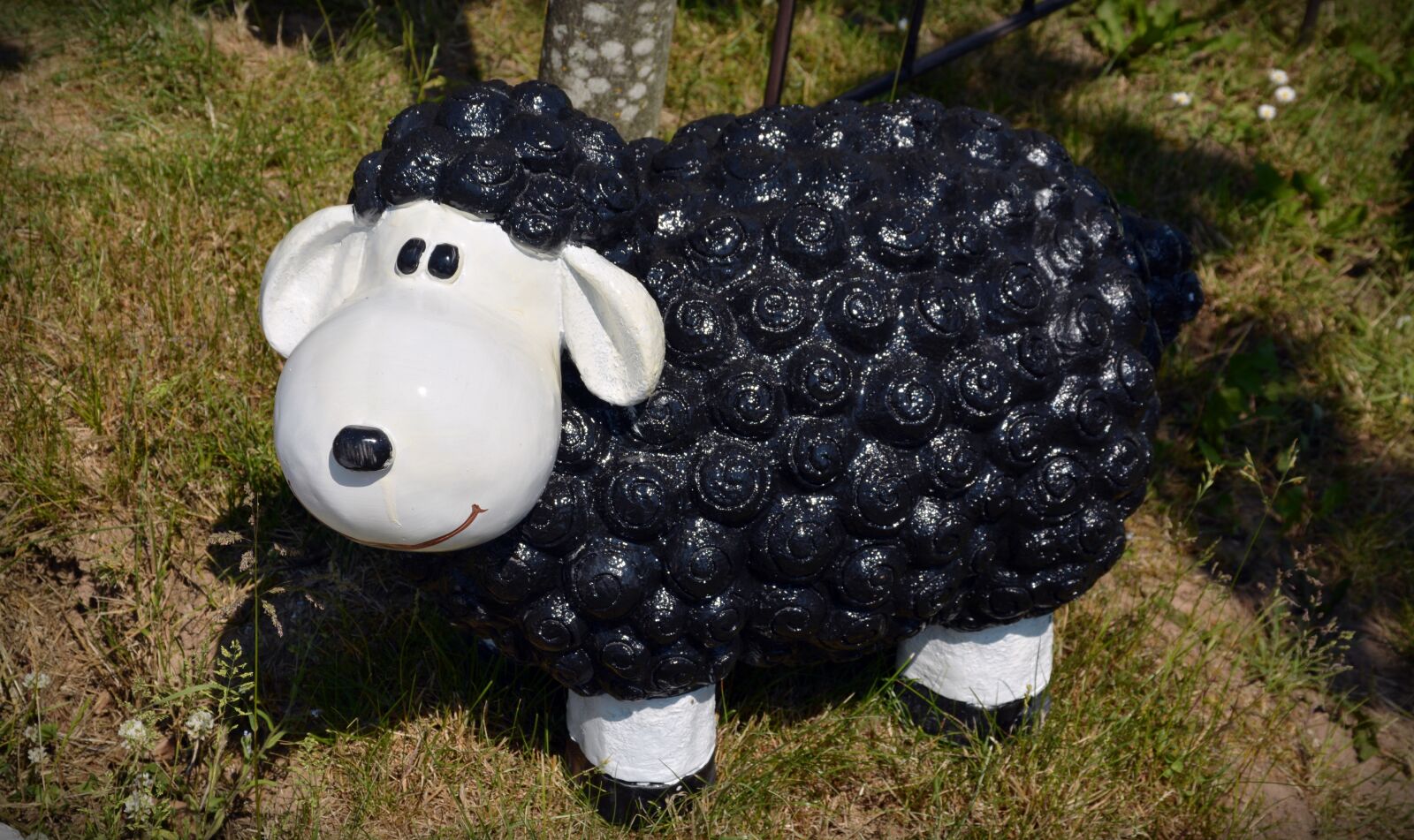 Nikon D5200 sample photo. Black sheep, decoration, funny photography