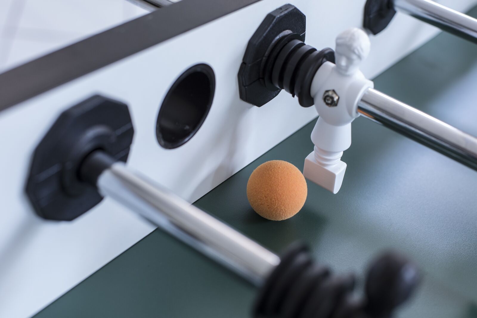 Canon EF 50mm F1.4 USM sample photo. Foosball table, soccer table photography