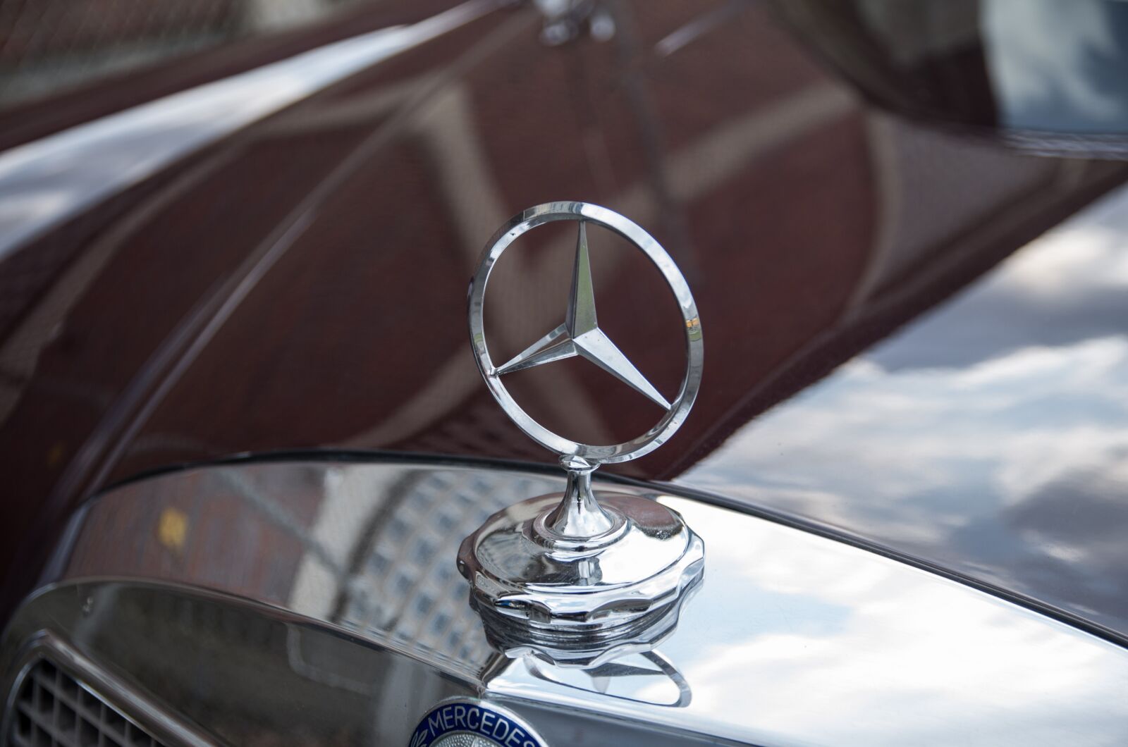 Pentax K-50 sample photo. Auto, mercedes, star photography
