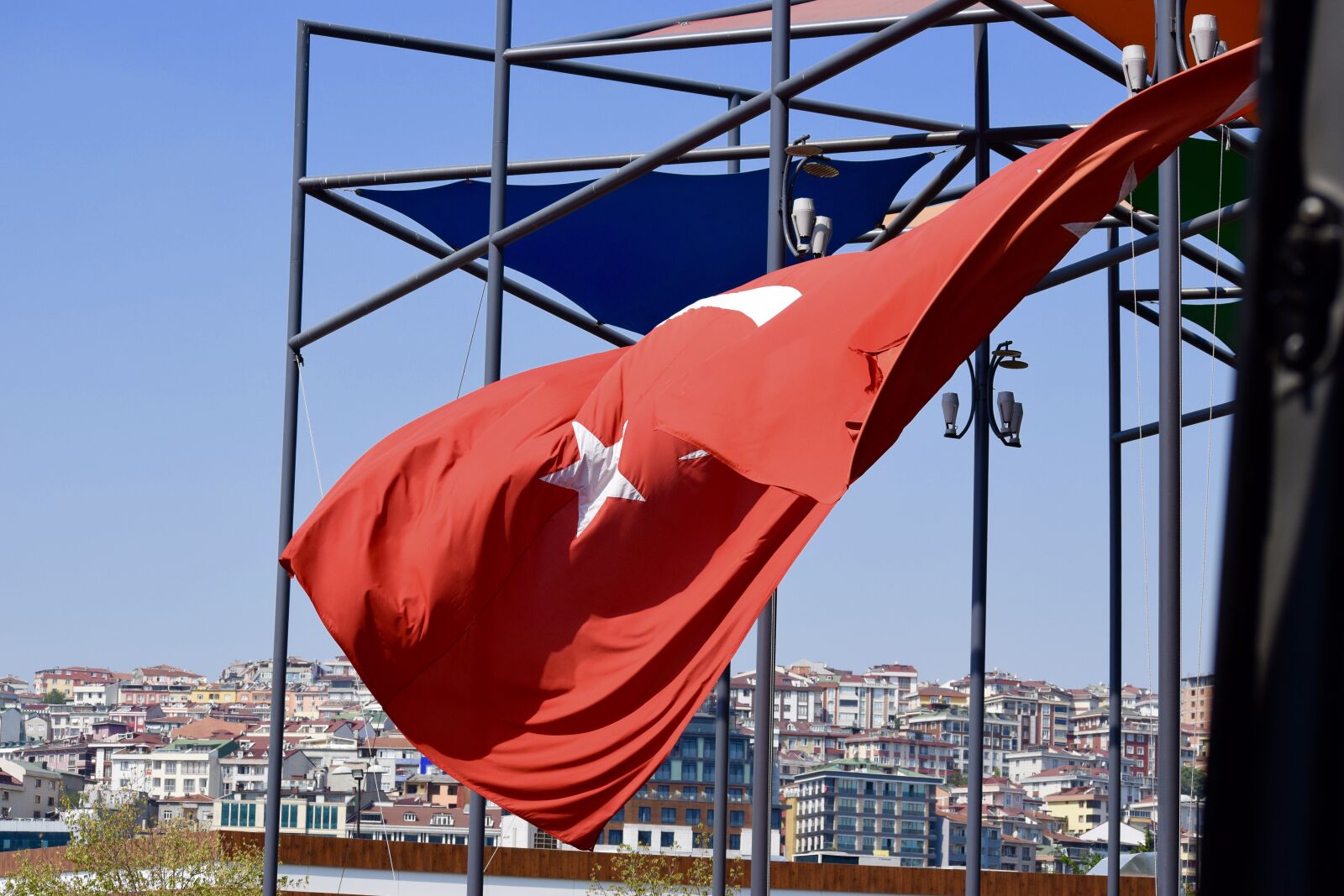 Nikon D5300 sample photo. Flag, turkey photography