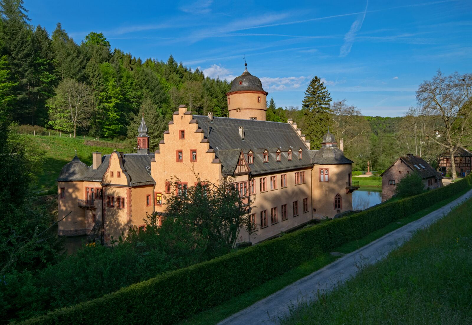 Nikon D5300 sample photo. Castle, mespelbrunn, bavaria photography