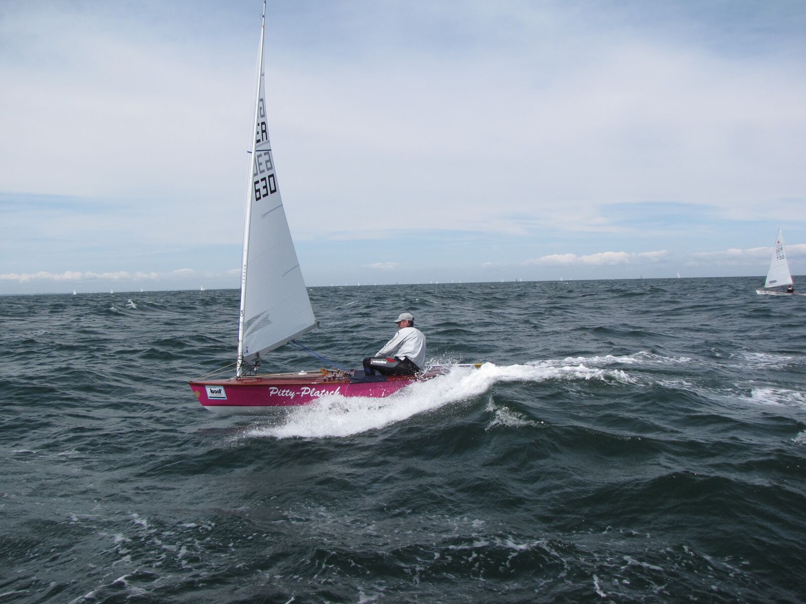 Canon PowerShot SX10 IS sample photo. Sail, dinghy, ok-dinghy photography
