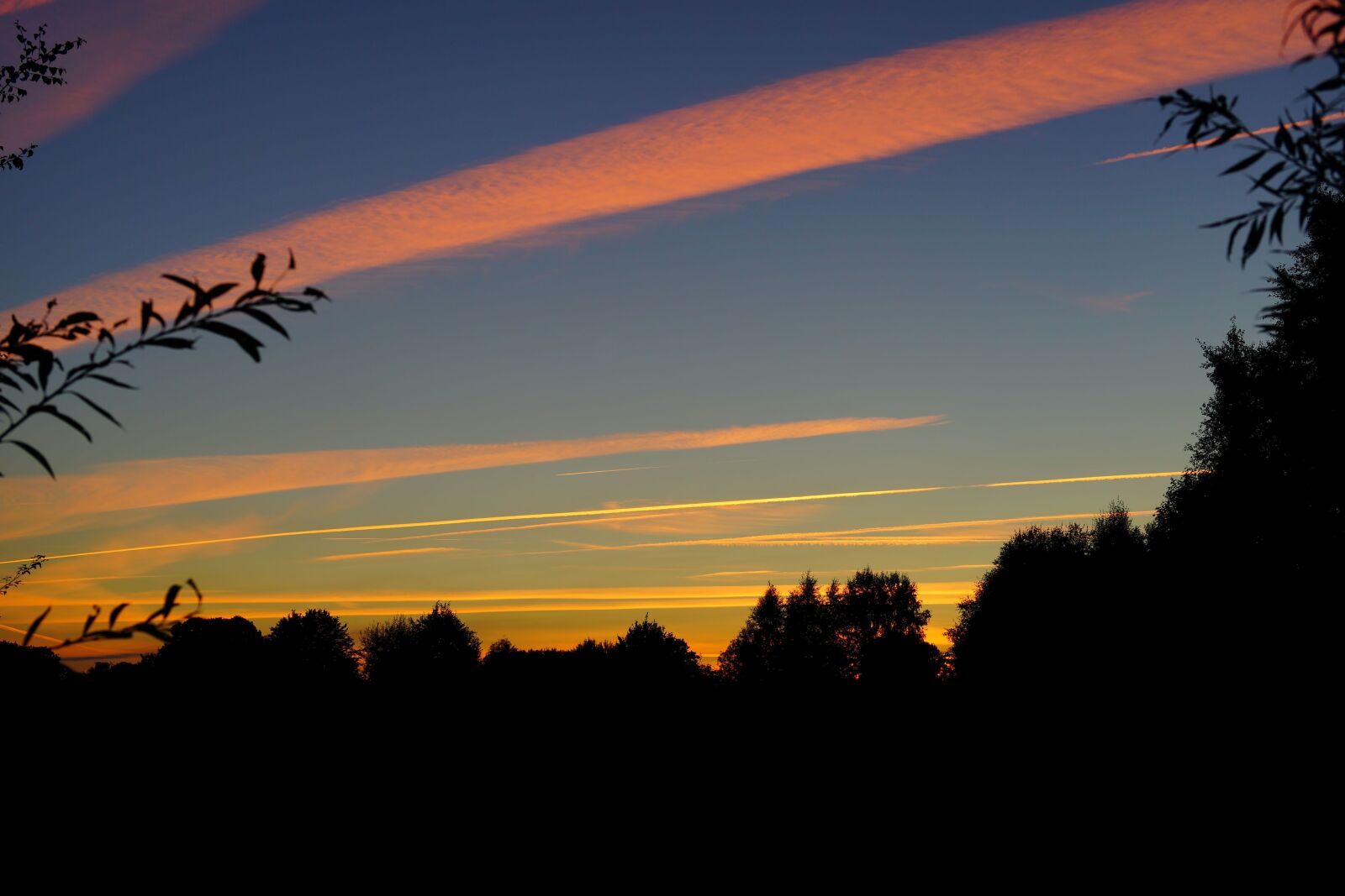 Sony a99 II sample photo. Afterglow, sunset, late summer photography