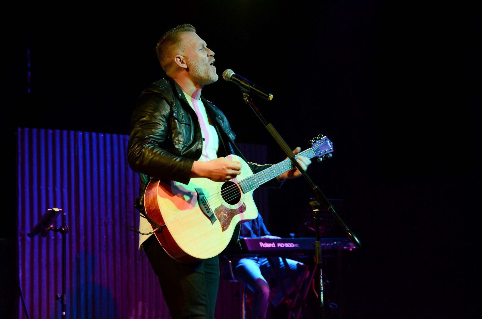 Nikon D5100 sample photo. Music, singer, concert photography