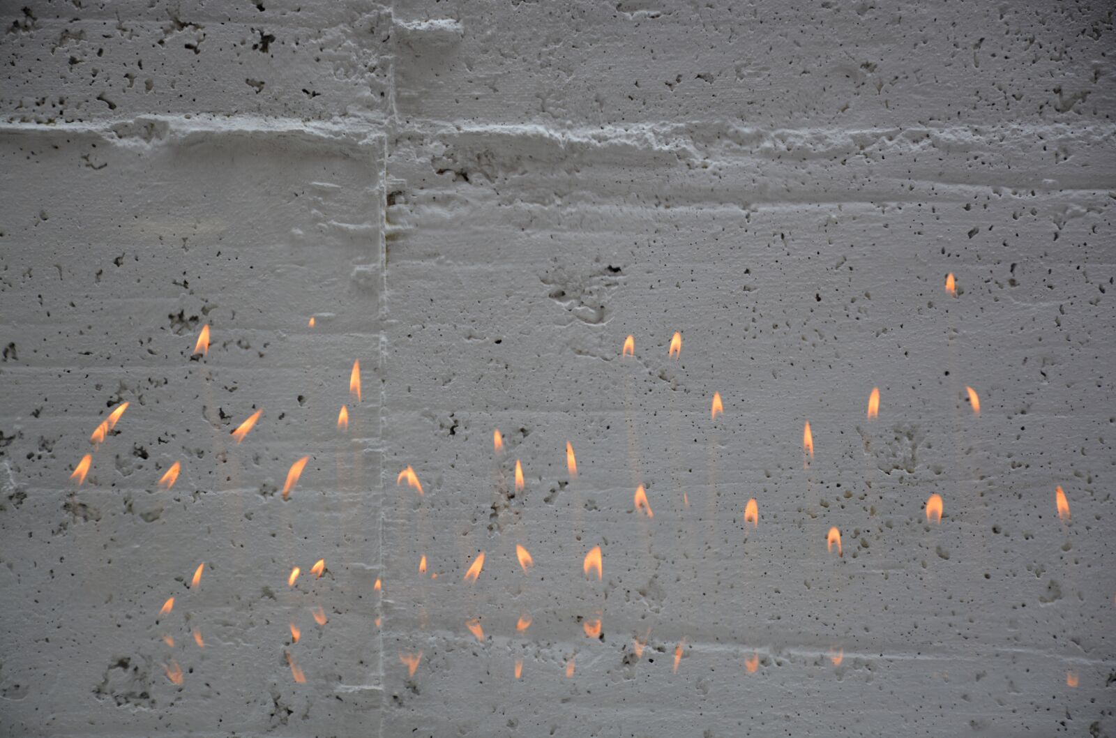 Nikon D5200 sample photo. Candles, wall, old photography